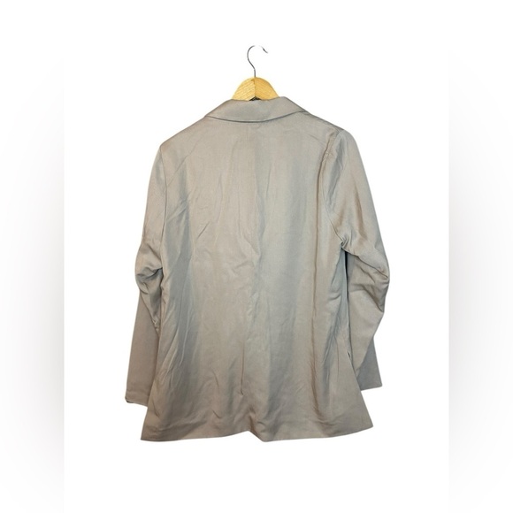 NWT Abercrombie & Fitch Open front Drapey blazer L - Picture 10 of 11